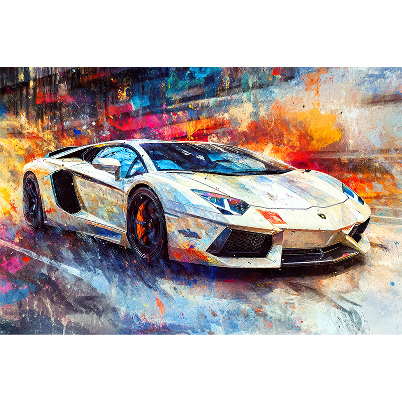 Lamborghini Aventador car dynamic
